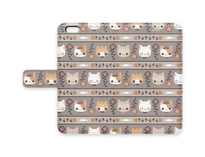 手帳型iPhoneケース - iPhone 6 Plus / 6s Plus - ストラップ穴 なし