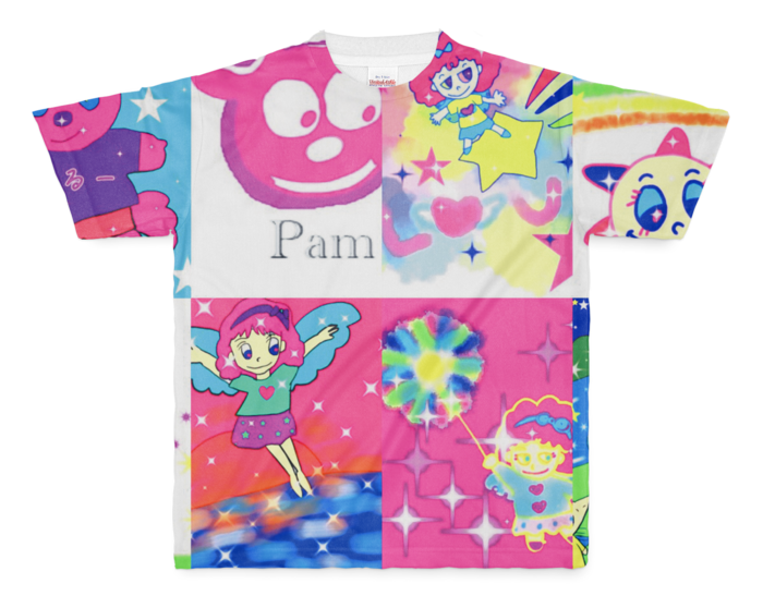 フルグラフィックTシャツ - M - 正面印刷のみ