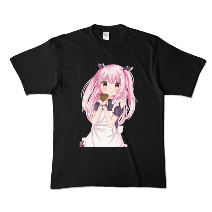 カラーTシャツ - XL - ブラック (濃色)