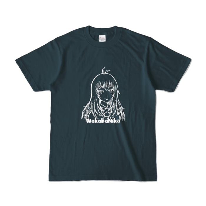 カラーTシャツ - S - デニム (濃色)