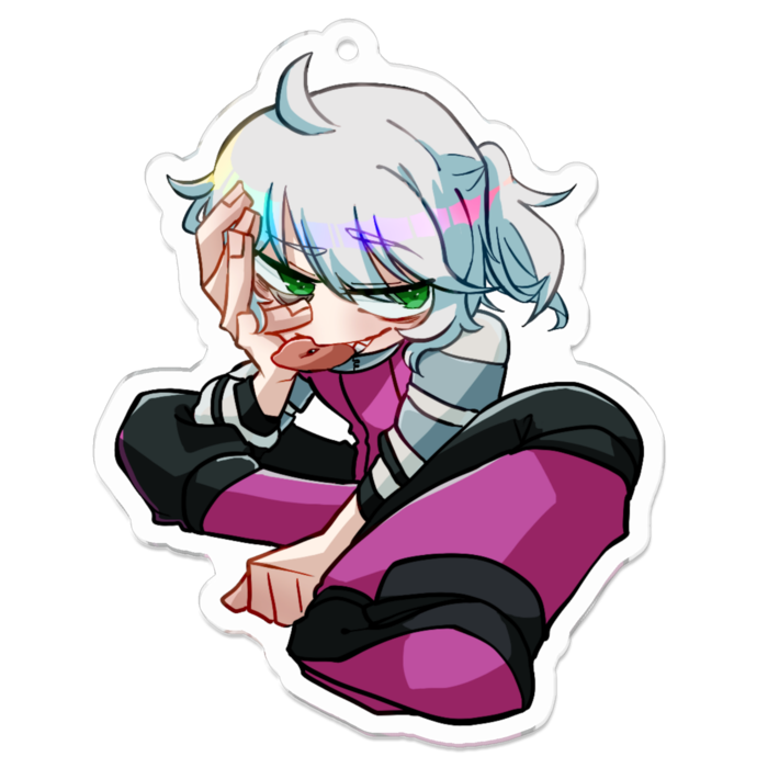 アクリルキーホルダー - 70 x 70 (mm)