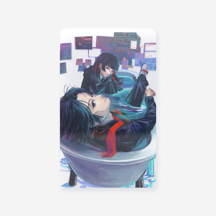 クリアカード - 名刺（55 × 91mm）