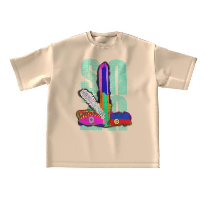 ビッグシルエットTシャツ - L - 正面