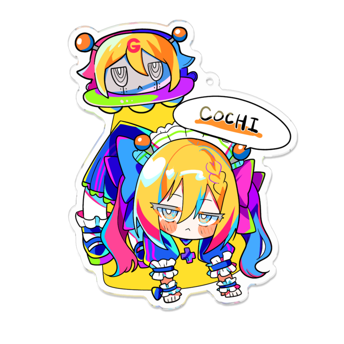 トイトイ　アクキー　100 x 100 (mm)(1)