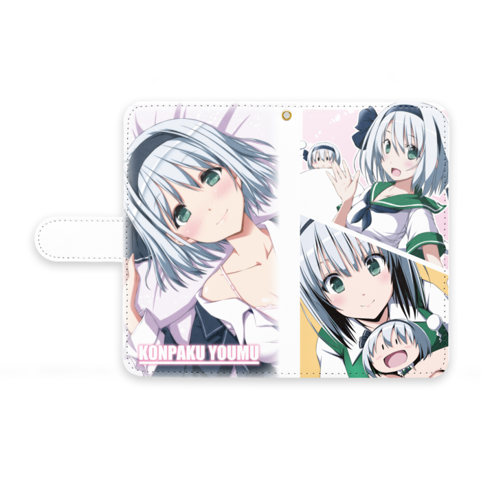 手帳型Androidケース - M - ストラップ穴 あり