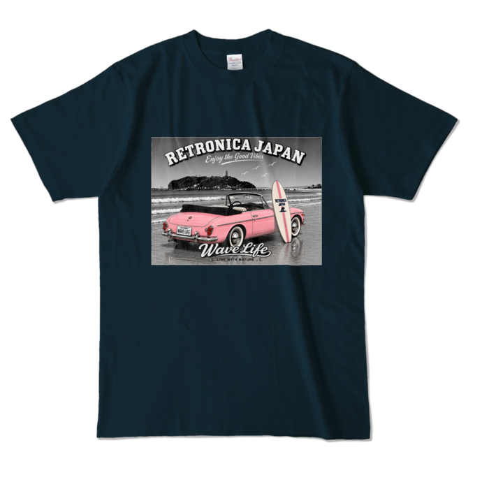 カラーTシャツ - L - ネイビー (濃色)