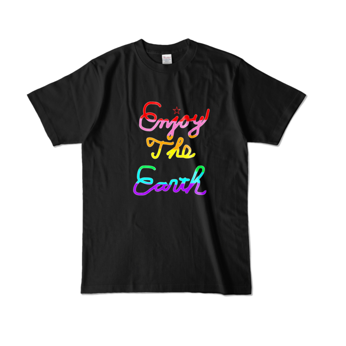 カラーTシャツ - L - ブラック (濃色)