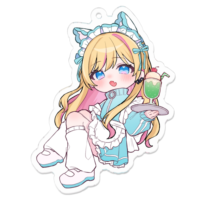 アクリルキーホルダー - 70 x 70 (mm)