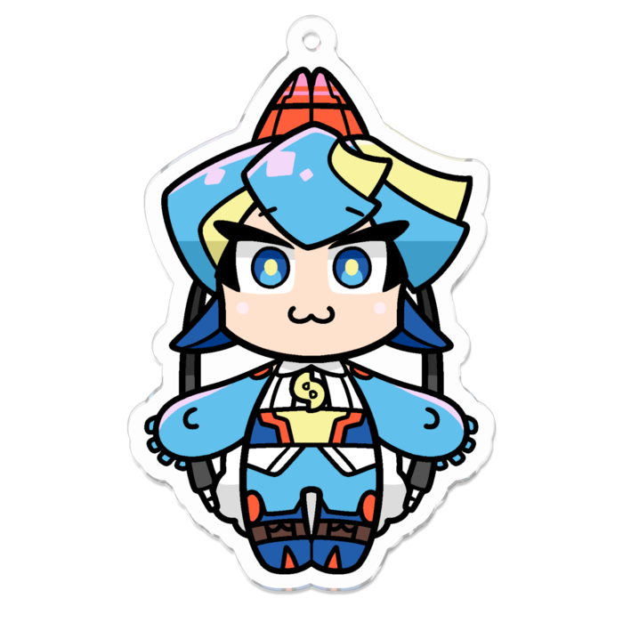アクリルキーホルダー - 70 x 70 (mm)