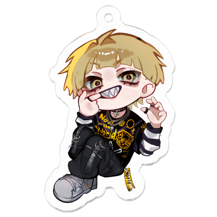 アクリルキーホルダー - 50 x 50 (mm)