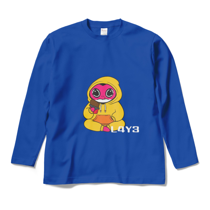 ロングスリーブTシャツ - M - ロイヤルブルー