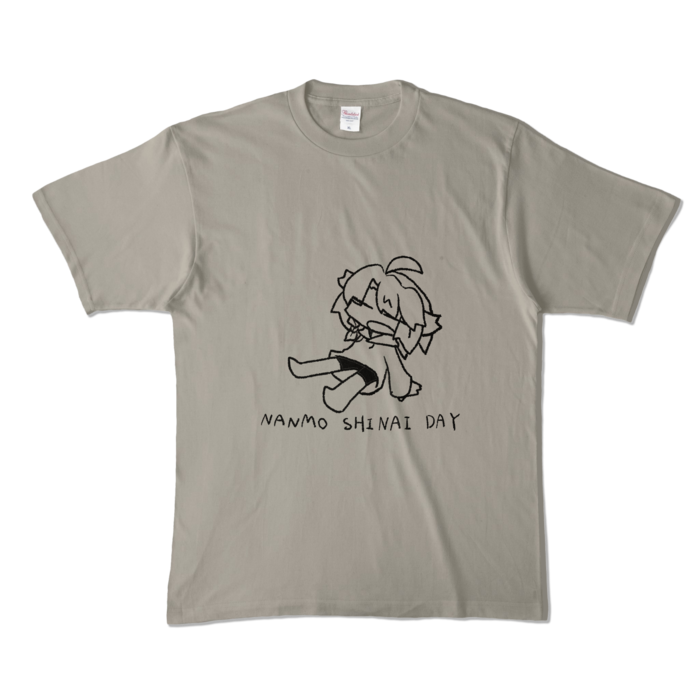 カラーTシャツ - XL - シルバーグレー (淡色)