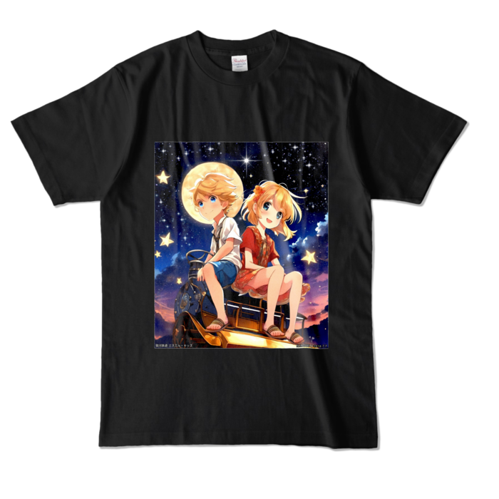 カラーTシャツ - L - ブラック (濃色)