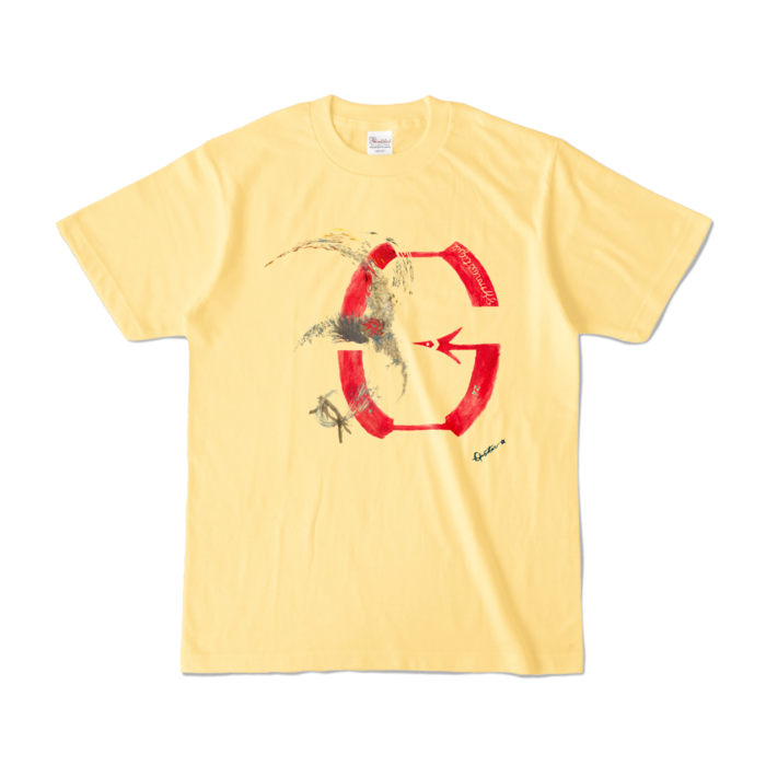 カラーTシャツ - S - ライトイエロー (淡色)