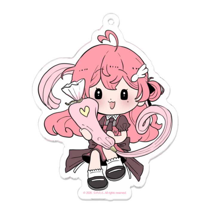 アクリルキーホルダー - 70 x 70 (mm)