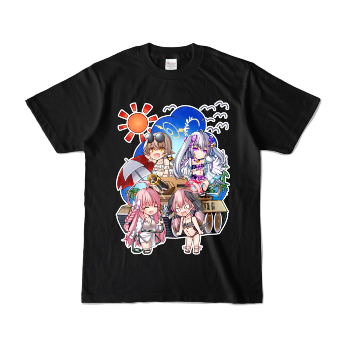 カラーTシャツ - S - ブラック (濃色)