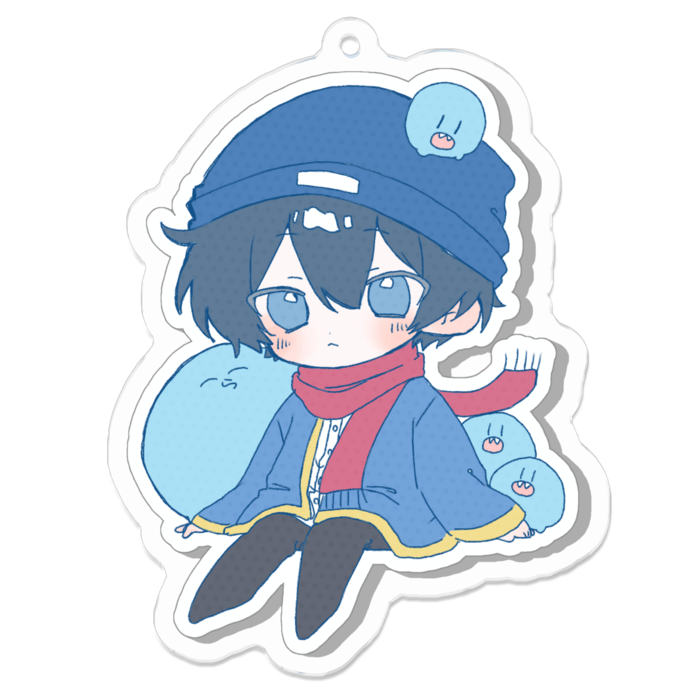 アクリルキーホルダー - 70 x 70 (mm)