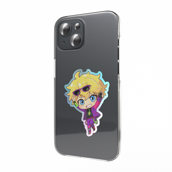 オーロラスマホステッカー - 愛童星夜