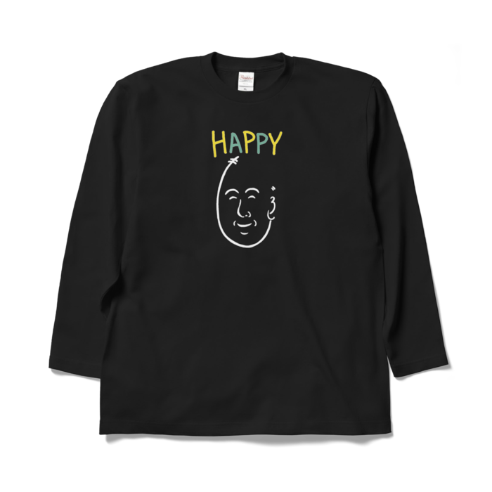 ロングスリーブTシャツ - XL - ブラック