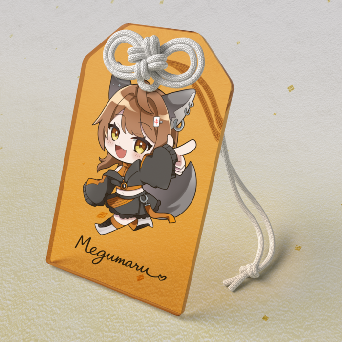 めぐまる！アクリルお守り - 50 × 80mm(3)