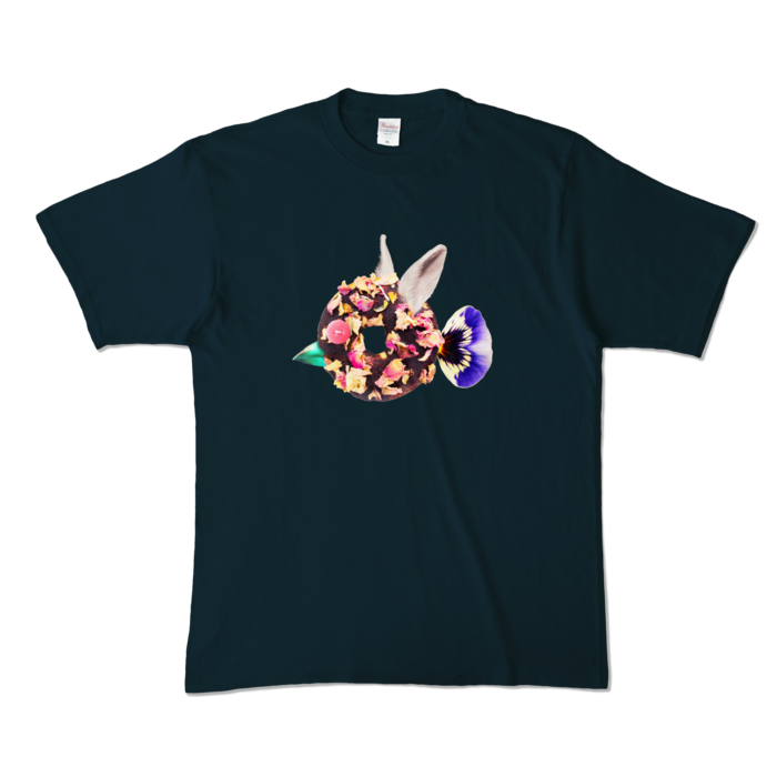 カラーTシャツ - XL - ネイビー (濃色)