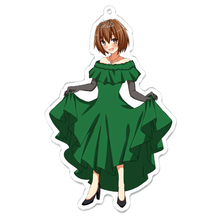 アクリルキーホルダー - 100 x 100 (mm)