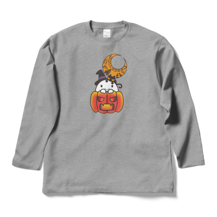ロングスリーブTシャツ - L - 杢グレー