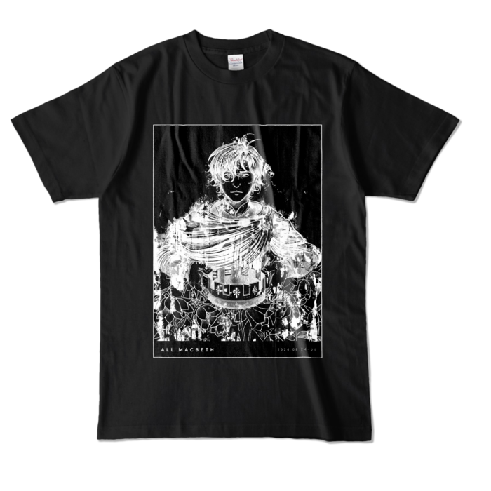 カラーTシャツ - L - ブラック (濃色)