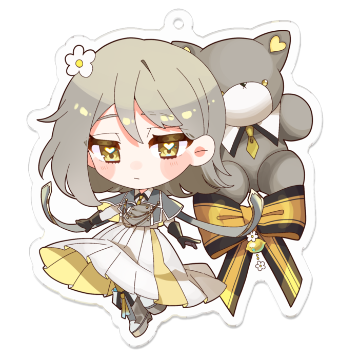 アクリルキーホルダー - 70 x 70 (mm)