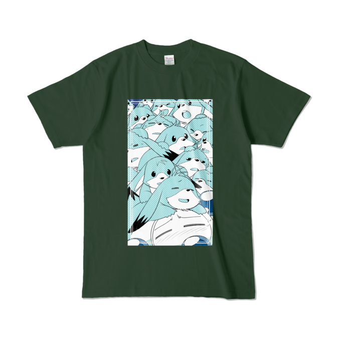 カラーTシャツ - L - フォレスト (濃色)