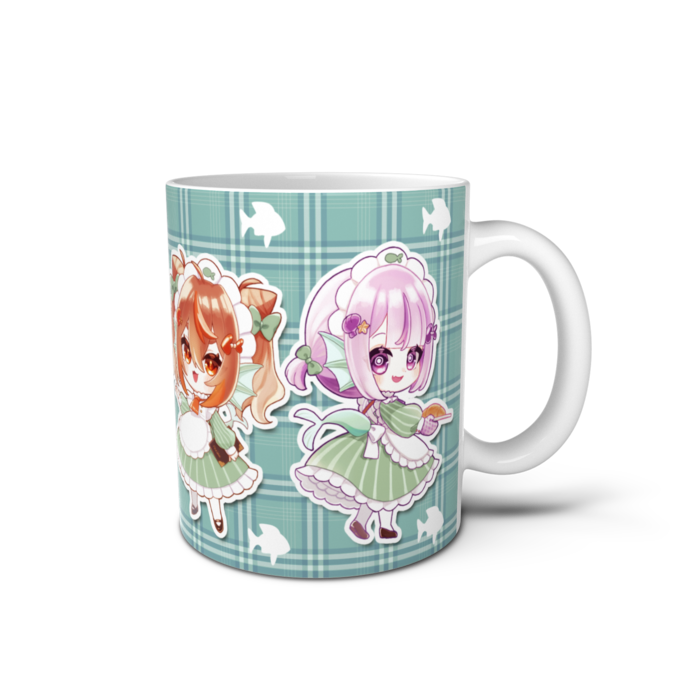 マグカップ - 直径 8 cm / 高さ 9.5 cm