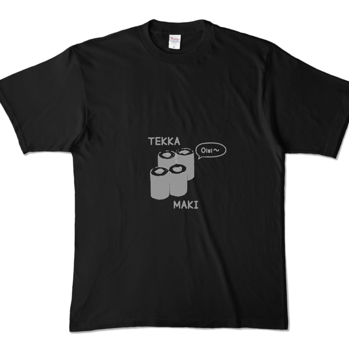 カラーTシャツ - XL - ブラック (濃色)