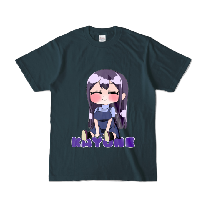 カラーTシャツ - S - デニム (濃色)