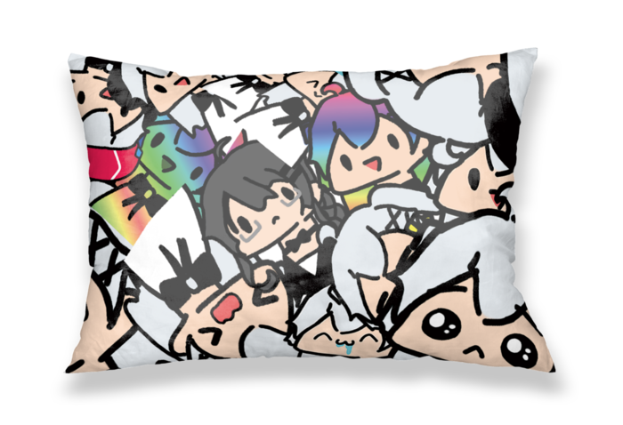 枕カバー - 43x63cm - 両面