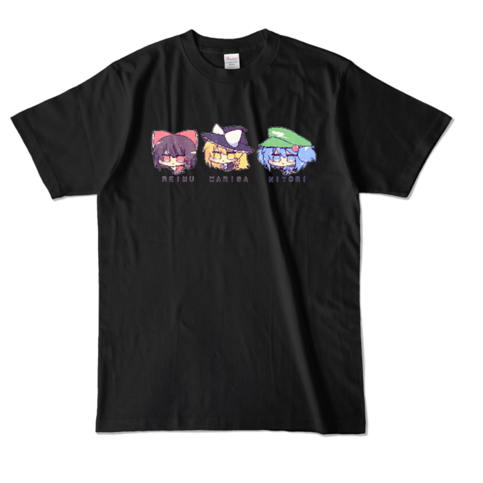 カラーTシャツ - L - ブラック (濃色)