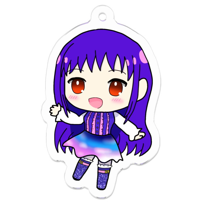 アクリルキーホルダー - 50 × 50 (mm)