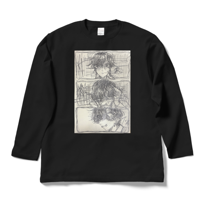 ロングスリーブTシャツ - L - ブラック