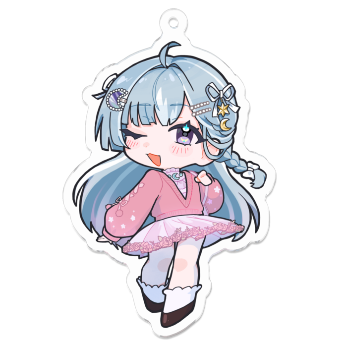 アクリルキーホルダー（コーティング） - 70 x 70 (mm)