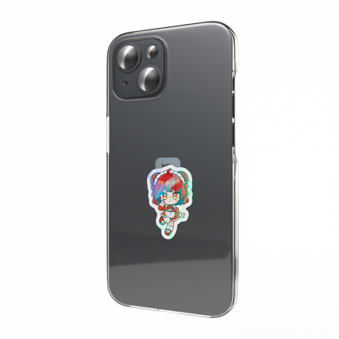 ホログラムスマホステッカー - 縦