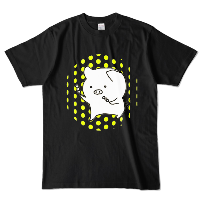 カラーTシャツ - L - ブラック (濃色)