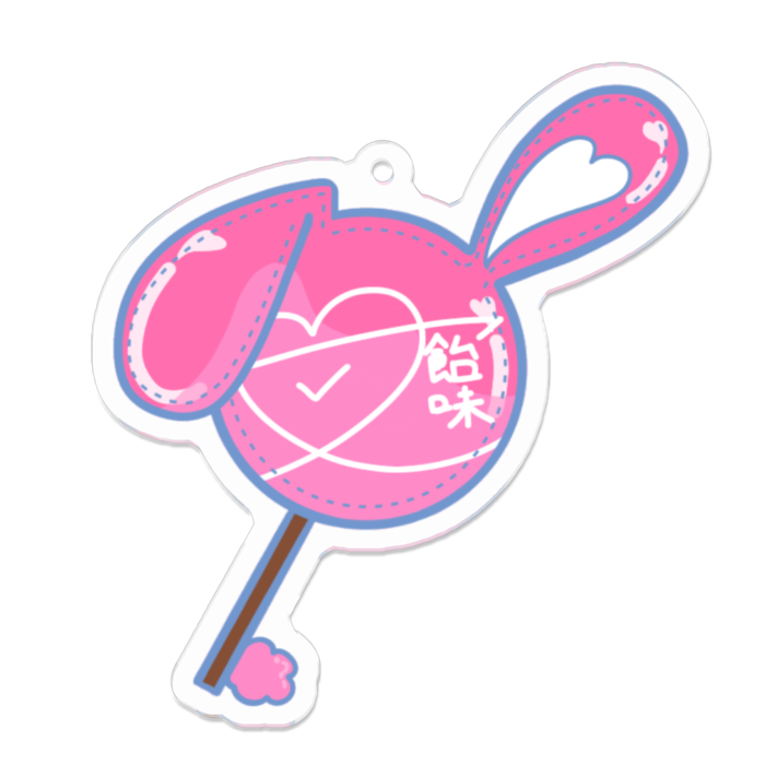 アクリルキーホルダー - 70 x 70 (mm)