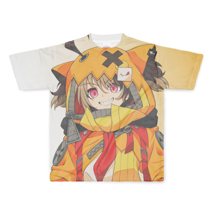 フルグラフィックTシャツ - L - 正面印刷のみ