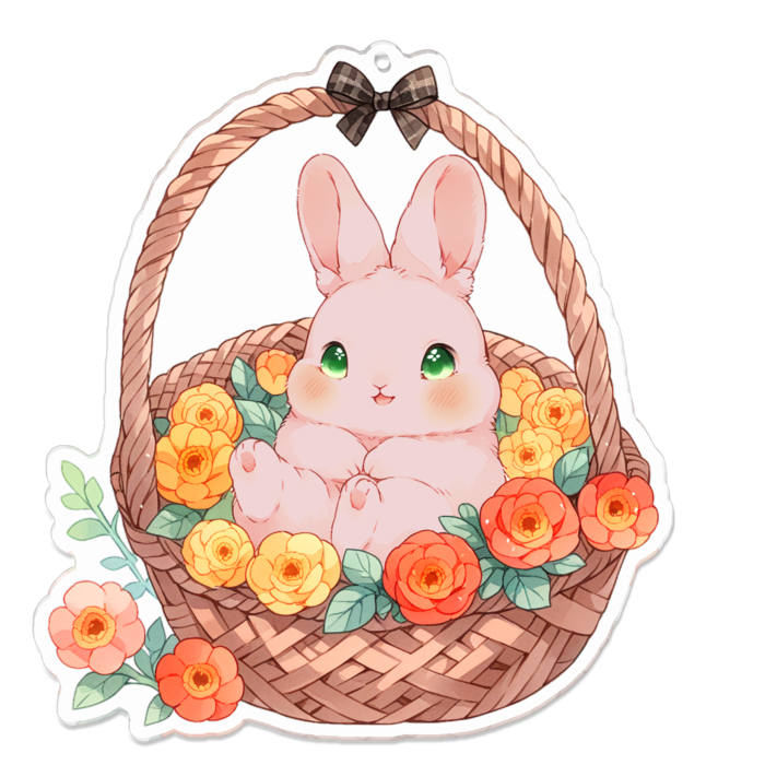 アクリルキーホルダー - 100 x 100 (mm)