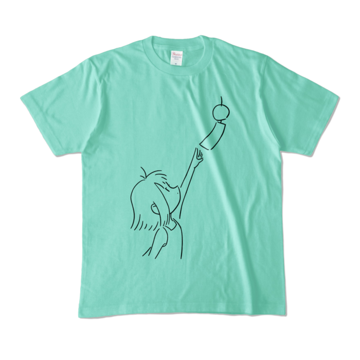 カラーTシャツ - M - アイスグリーン (淡色)