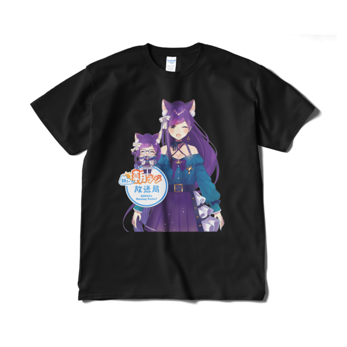 神城くれあ生誕記念サイン入り臣下Tシャツ) - XL - ブラック