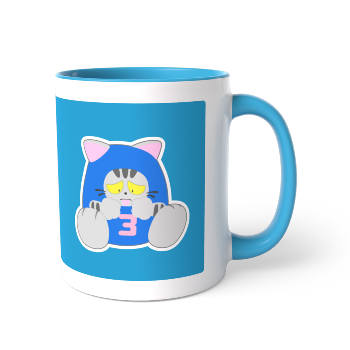 ブーと一息つくマグカップ