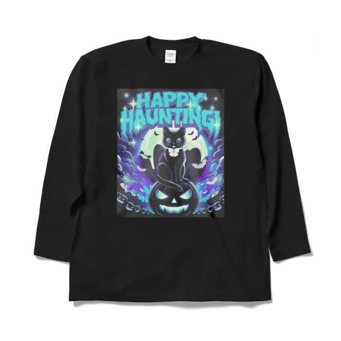 ロングスリーブTシャツ - XL - ブラック