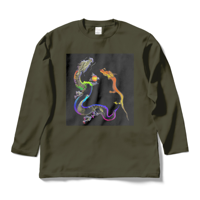 ロングスリーブTシャツ - L - アーミーグリーン