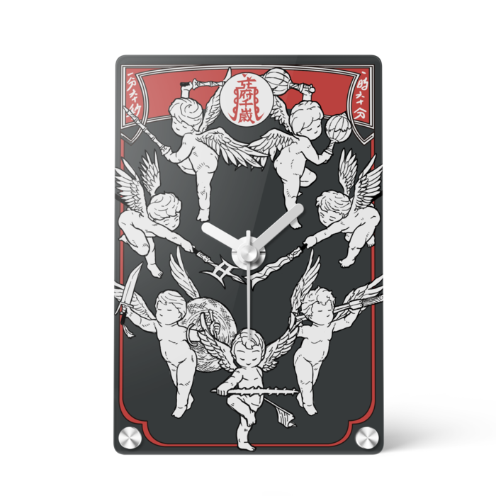 アクリル時計 - 100x148mm