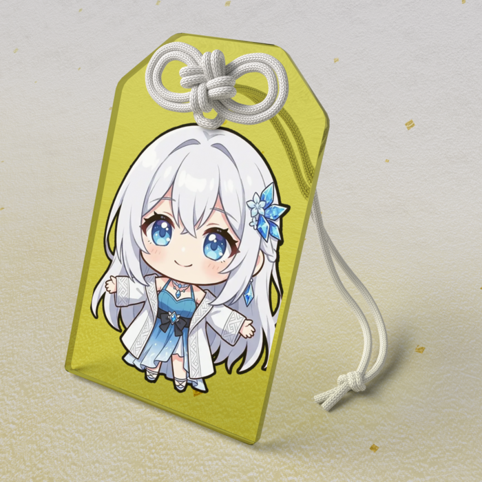 アクリルお守り - 50 × 80mm